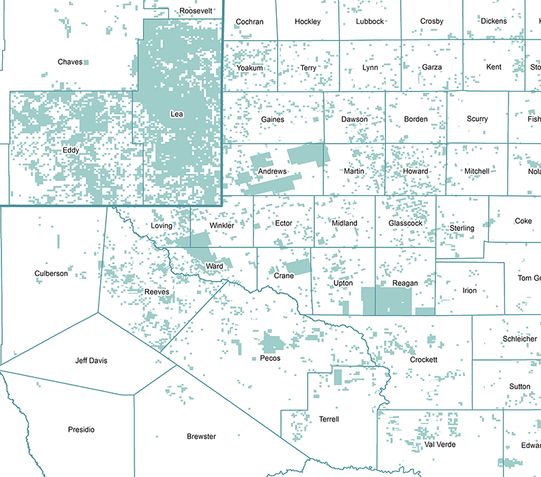 West Texas / New Mexico Permian Coverage